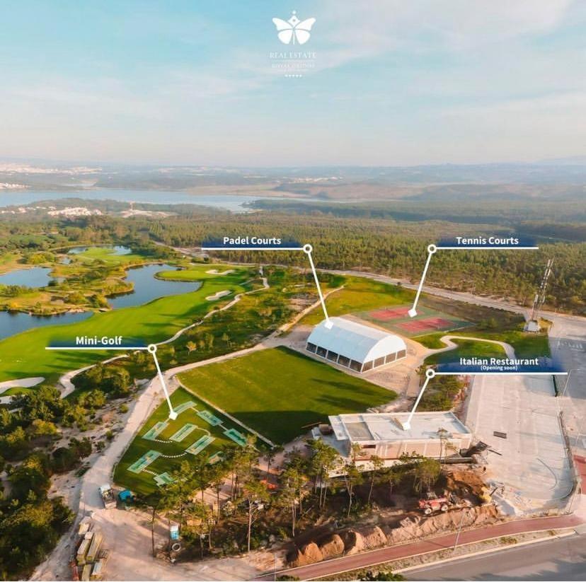Royal Obidos Scenic Resort Praia del Rei Exteriör bild Aerial view of the facilities